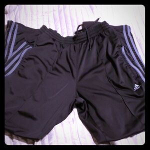 Black & grey joggers Adidas pockets